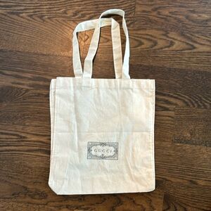 Gucci Cloth‎ Shopping Tote 13x14